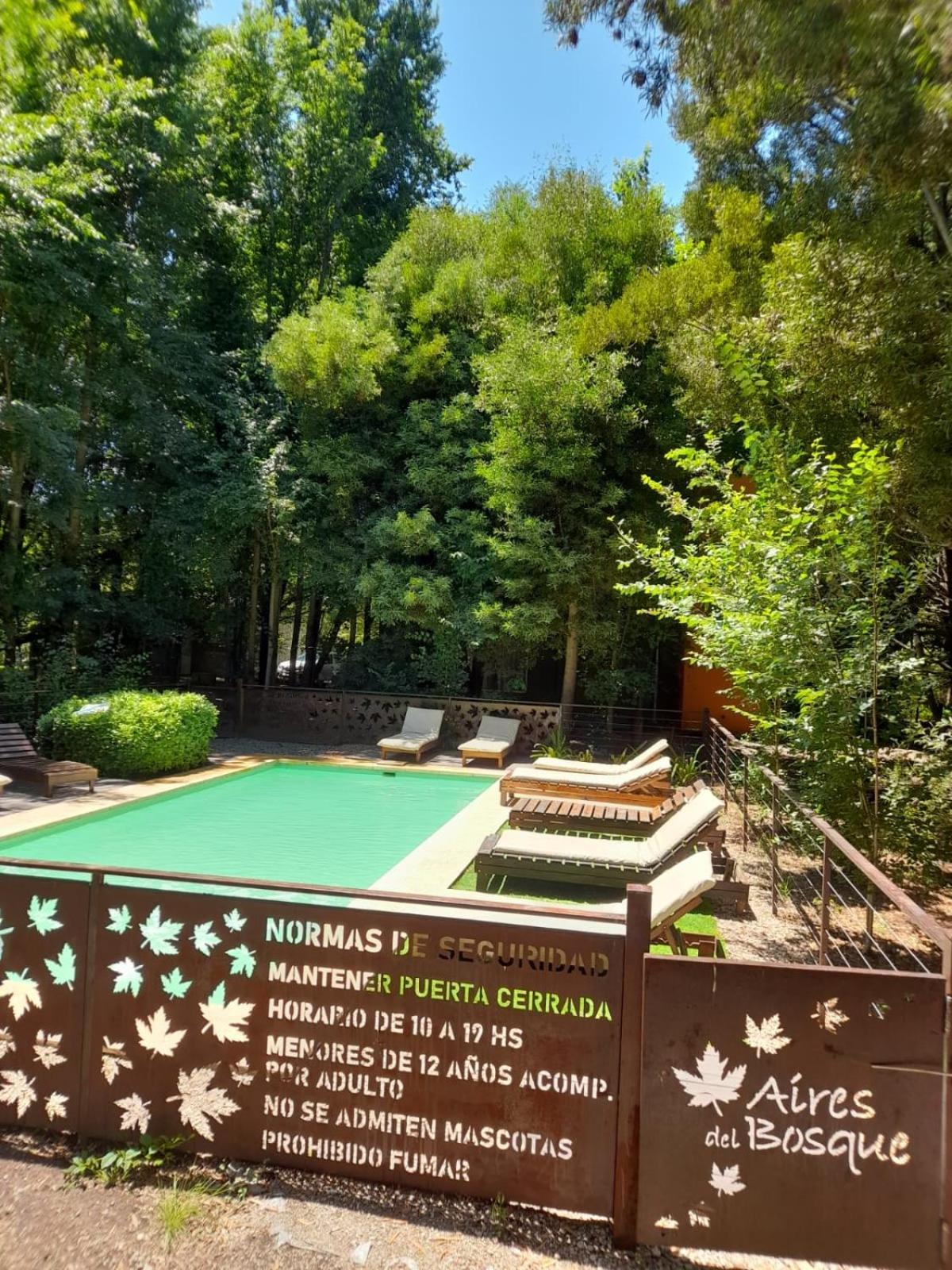 Ferienwohnung Complejo Aires Del Bosque Chascomús Exterior foto